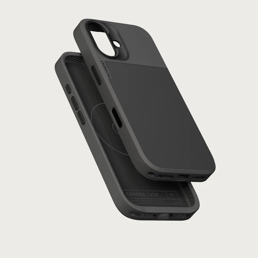Moment Kamera Case mit MagSafe für iPhone 17, Schwarz