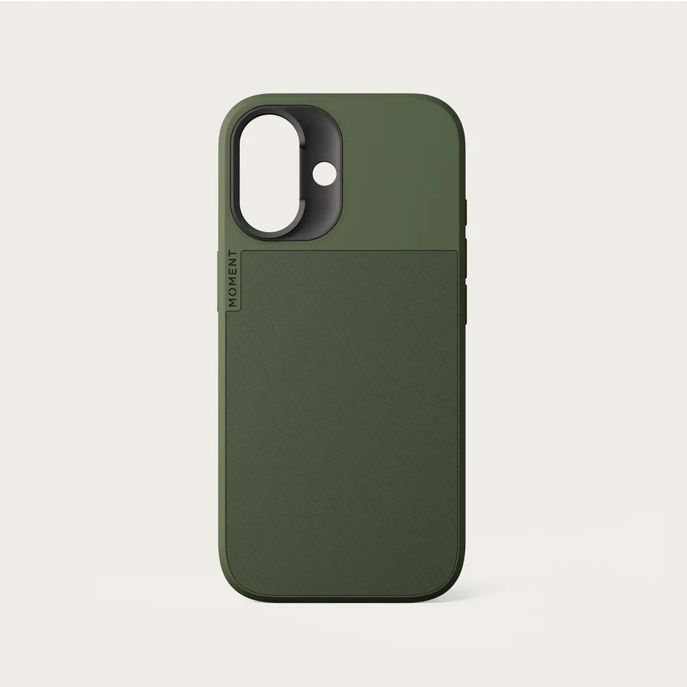 Moment Kamera Case mit MagSafe für iPhone 17, Olive