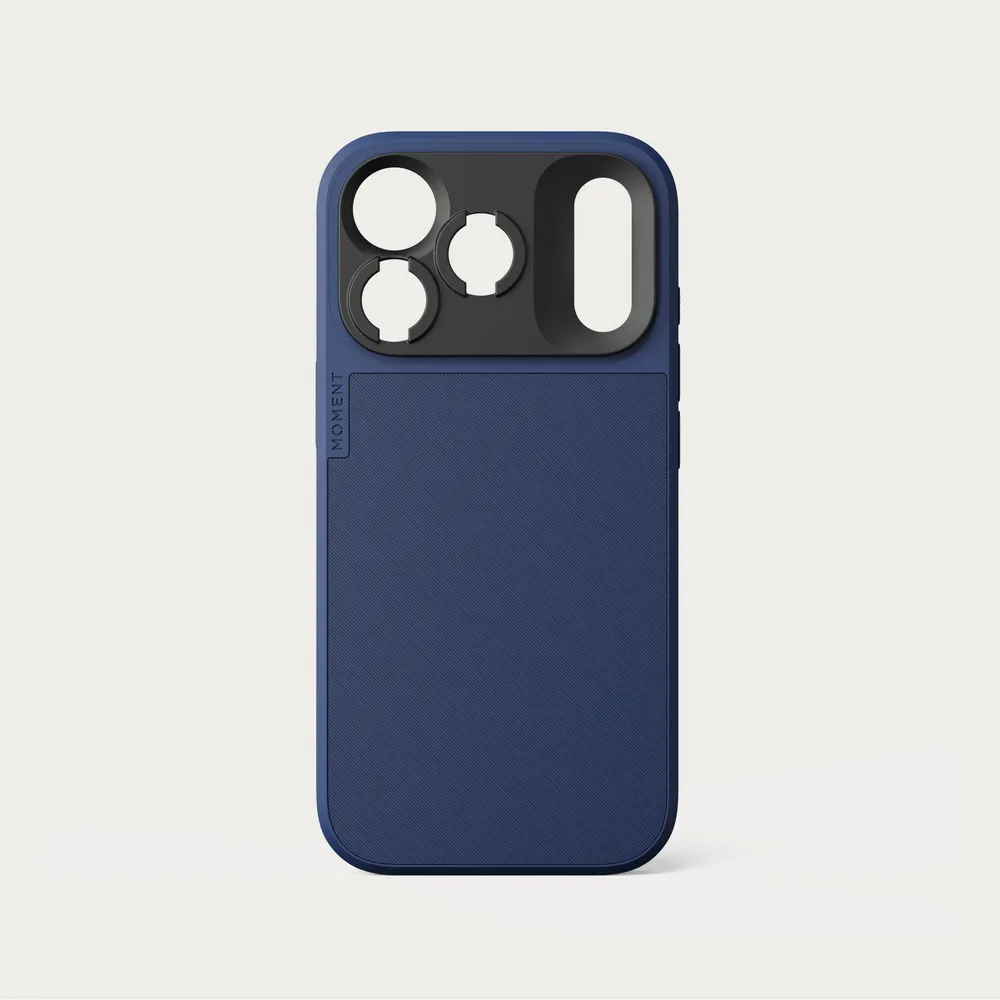 Moment Kamera Case mit MagSafe für iPhone 17 Pro, Blau