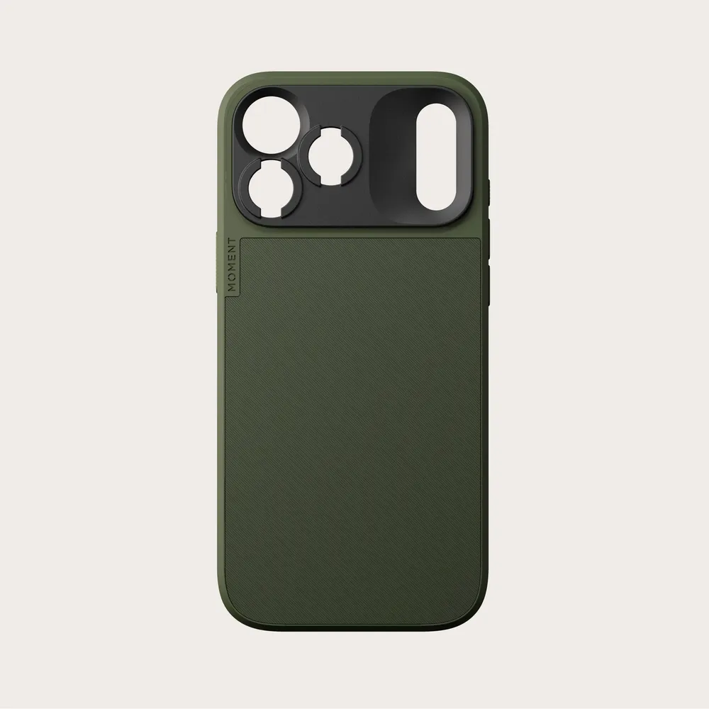 Moment Kamera Case mit MagSafe für iPhone 17 Pro Max, Olive