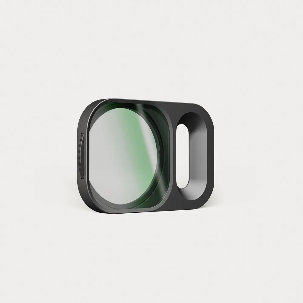 Moment AntiGlare CPL QuickLock Filter für iPhone 17 Pro, Schwarz