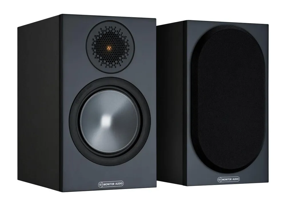 MONITOR AUDIO Monitor Audio Bronze 50 Kompaktlautsprecher 6G verschiedene Farben Regal-Lautsprecher (nicht zutreffend, 80 W, Kompaktlautsprecher, inklusive Lautsprecherabdeckung)