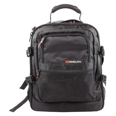Monolith Rucksack Nylon schwarz