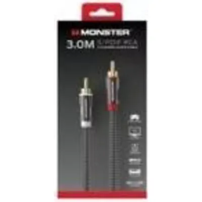 Monster 3 m Analoges Audio-RCA-Kabel