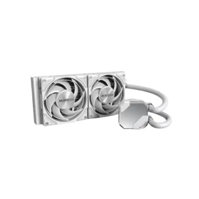 Refrigeración Líquida Montech HyperFlow S240 240mm 2 Lüfter ARGB Weiß