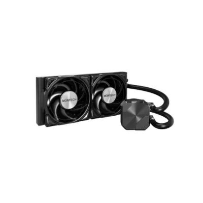 Refrigeración Líquida Montech Hyper Flow Silent 240 2 Lüfter ARGB Schwarz