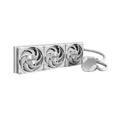 Refrigeración Líquida Montech HyperFlow S360 White 360mm 3 Ventilatoren aRGB PWM