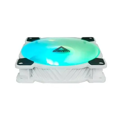 Montech Air Cooling 120 mm AX120 PWM ARGB, Schwarz, Packung mit 3 Einheiten, 25 mm, 3-polig
