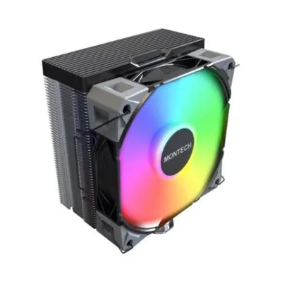 Refrigeración Aire Montech Socket 115X/1200/1700/1851/AM4/AM5 120mm NX400 ARGB Multisocket RGB