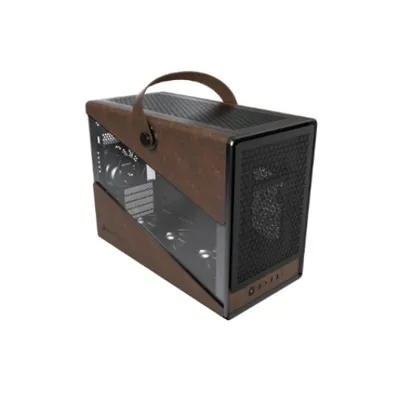 MONTECH HERITAGE PRO Schwarzer Micro-ATX-Tower USB-C Fenster 4 x 120 mm CPU 170 mm GPU 400 mm