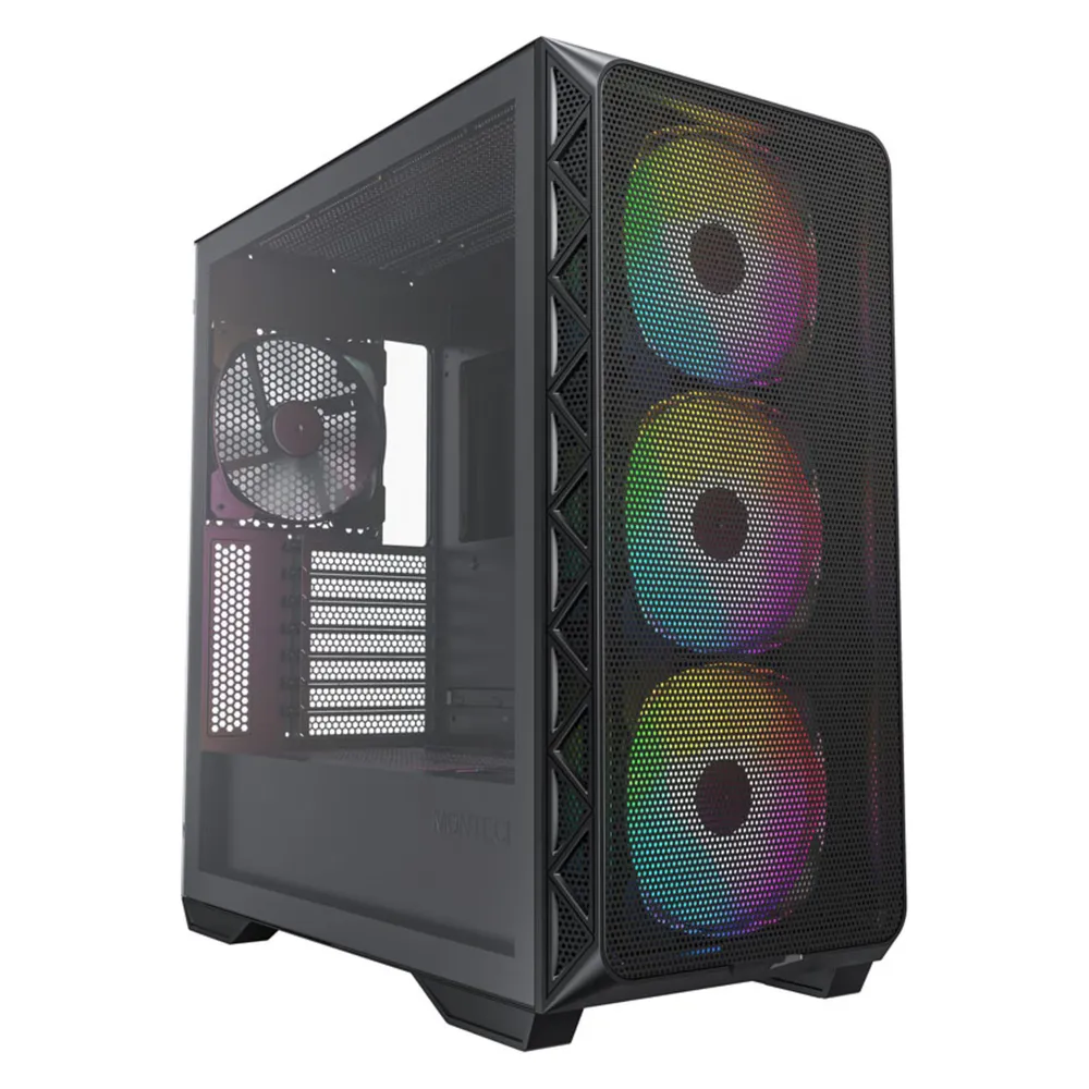 Montech Air 903 MAX Tower Schwarz ATX EATX 4x140mm Crystal RGB USB C