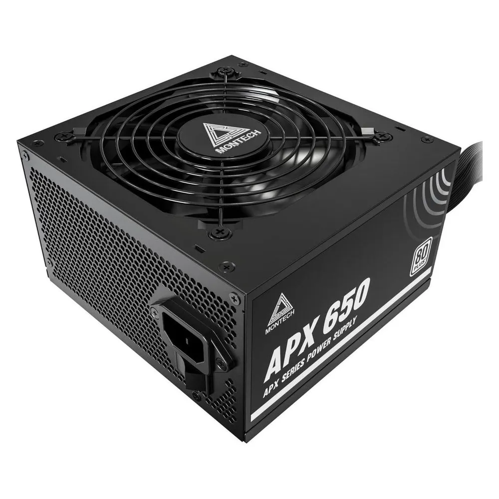 Fuente de Alimentación Montech APX650 650W 80 PLUS White ATX