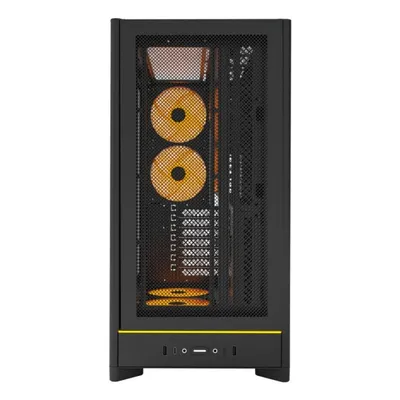 Gehäuse Montech HS01 PRO Midi Tower Schwarz ARGB 5 Lüfter