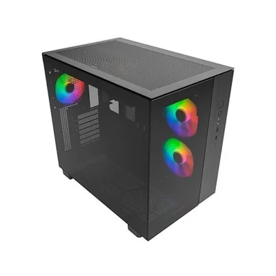 Montech KING 65 PRO ARGB Schwarzes ATX-Gehäuse mit Premium-Dreifachlüfter