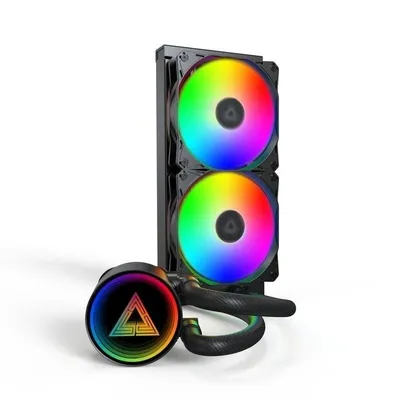 Refrigeración Líquida Montech LightFlow ARGB 240mm 2 Lüfter LED