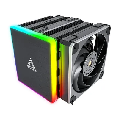 Montech Metal DT24 Premium CPU-Lüfter 2x120mm ARGB schwarz