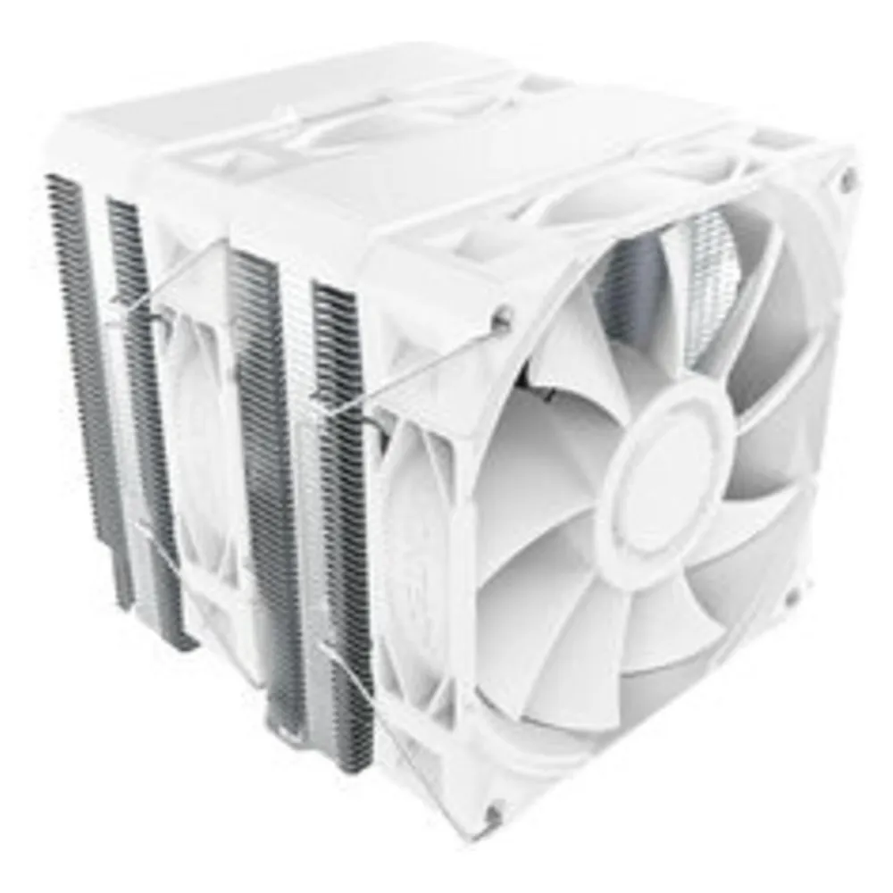 Kuhlung Luft Montech Socket LGA1700 AM5 120mm NX600 Weiss Dual Tower PWM