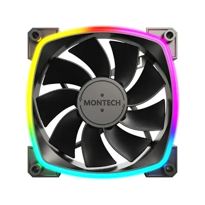 Kühlung Luft Montech RX120 PWM 120 mm LED RGB adressierbar