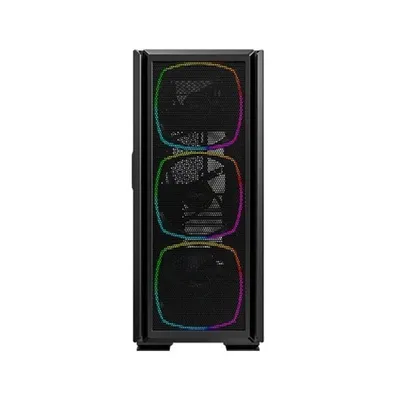 Montech Sky TWO GX Schwarz EATX Tower 3x140mm USB-C Mesh Ohne Fenster Netzteil