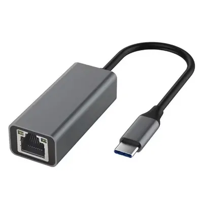 Montegoni USB Typ-C Ethernet-Adapter USB-C zu RJ45 100 Mbps LAN-Kabel Computer-Adapter zu USB Type-C, High-Speed Ethernet, Wide Compatibility, Durable Build, Compact Design