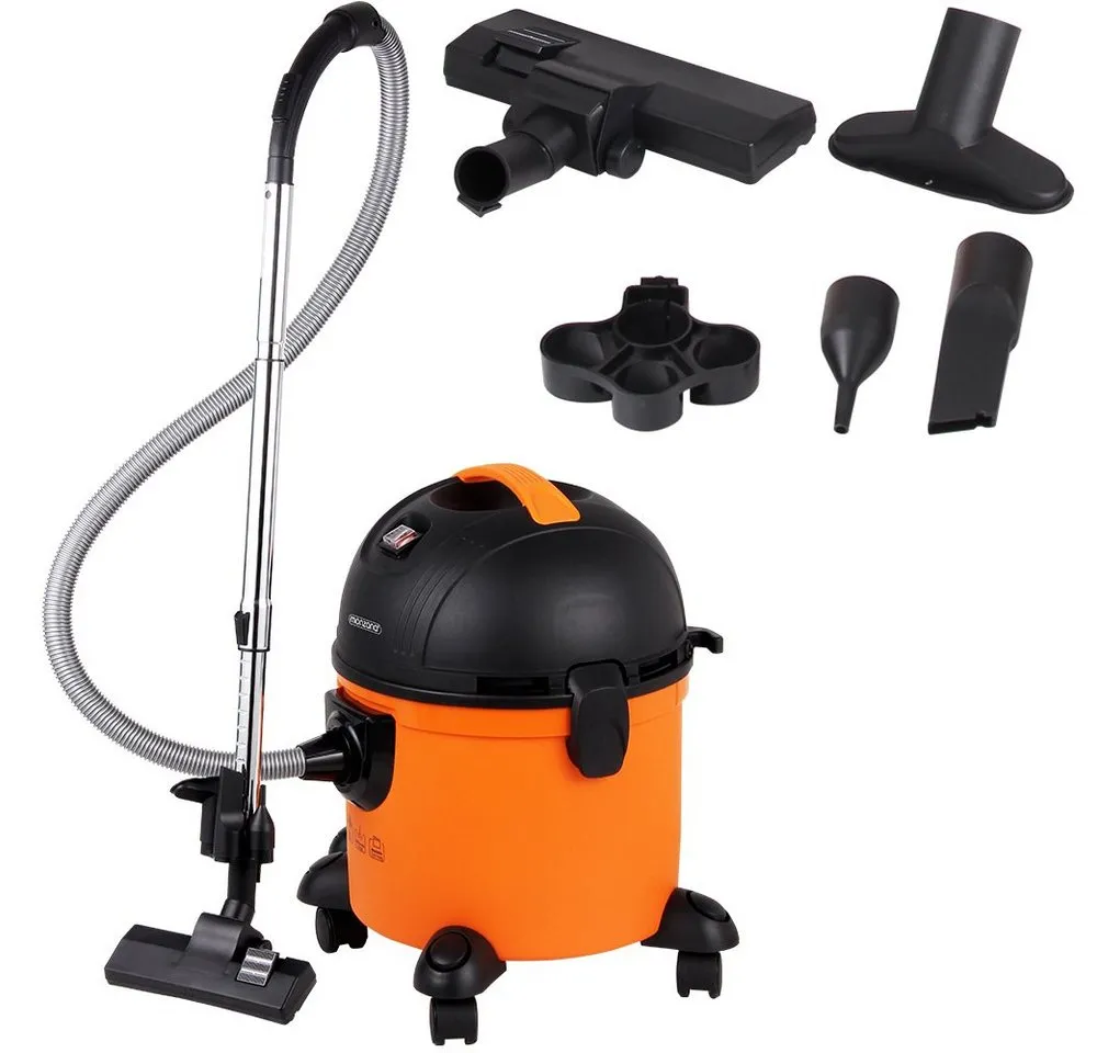 monzana Industriesauger, Industriesauger 3in1 Nass Trocken 1200W Blasfunktion Staubsauger