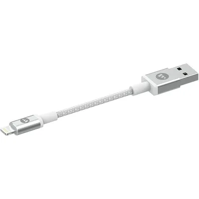 Mophie USB 2.0-auf-Lightning-Kabel, Stecker/Stecker, 1 m, Weiß