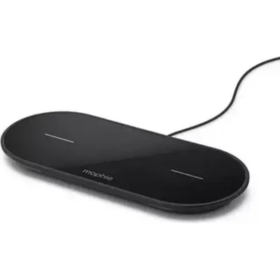 Doppelter Kabelloser Lader mophie Universal 2x10W Qi USB-A