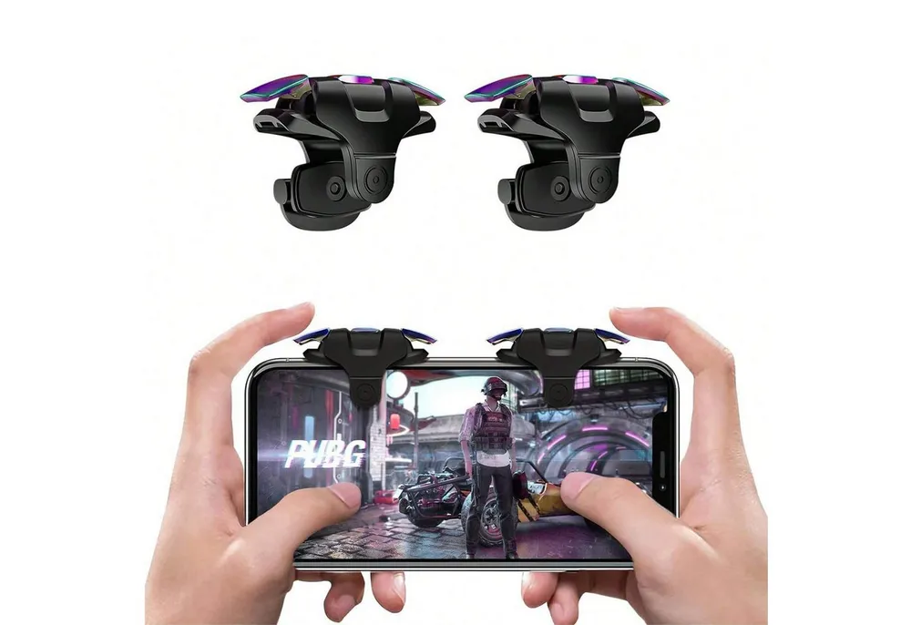MOPUEA Controller-Halterung Mobile Gaming-Trigger, L1R1-Rüstungsstil, farbenfroher Gaming-Trigger, (1-tlg)