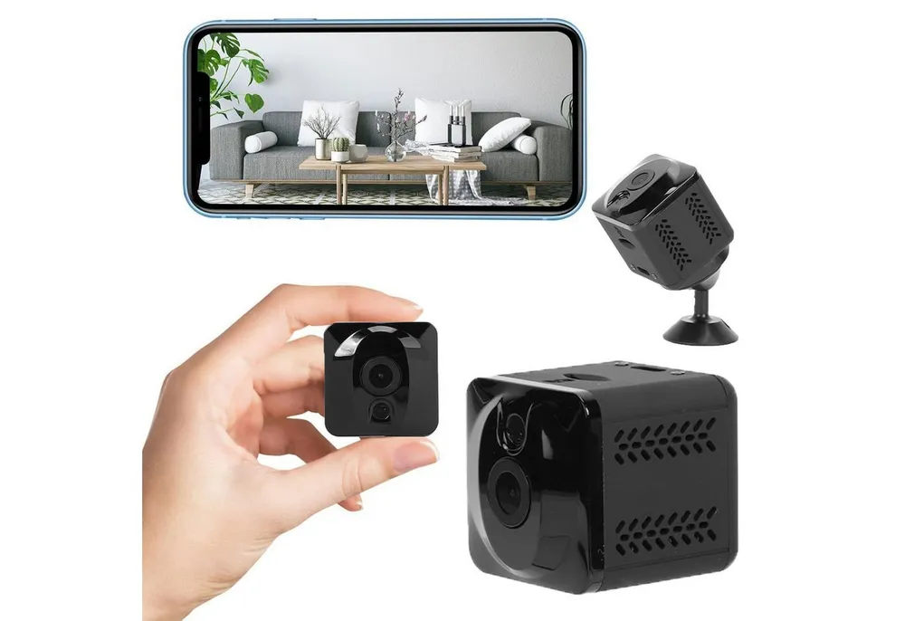 MOPUEA Überwachungskamera 720P WiFi Kamera mit Bewegungserkennung Nachtsicht (1-tlg)
