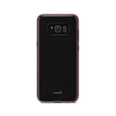 Handyhülle MOSHI Vitros Cover Case Monochrom Rosa für Samsung Galaxy S8+