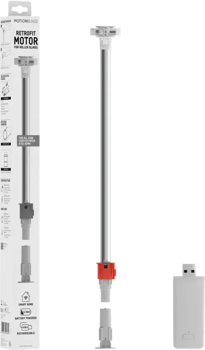 MotionBlinds Retrofit Rollomotor + WLAN-Bridge