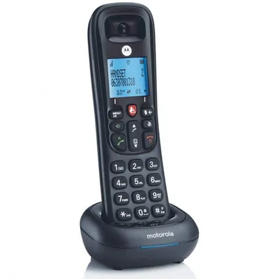 Motorola CD4001 Schnurloses Telefon Schwarz