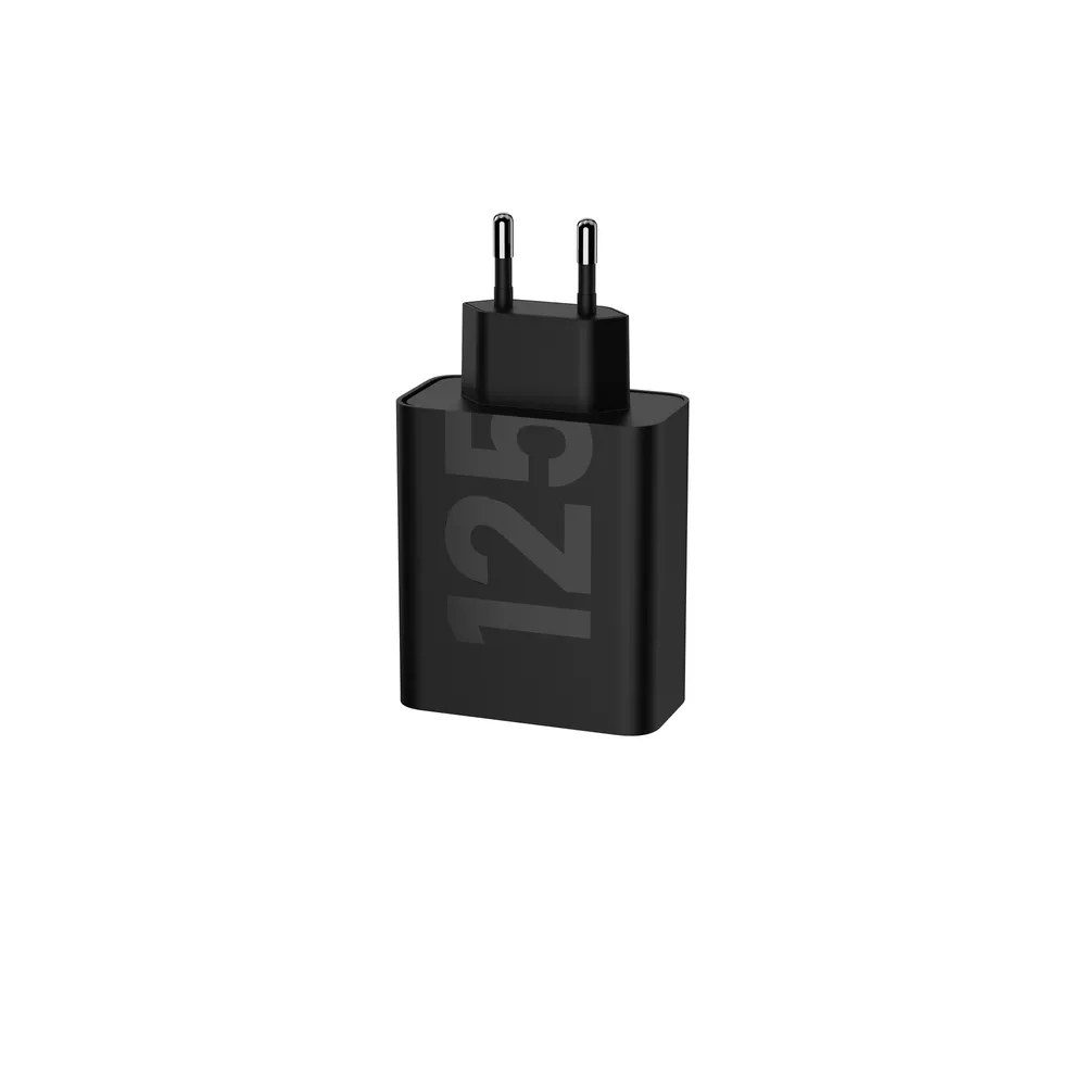 125W-TurboPower™-Ladegerät, Schwarz inklusive USB-C Kabel, 2 m
