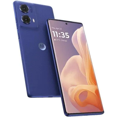 Motorola Moto G85 5G 12GB 256GB 6,67" Blau veganes Leder