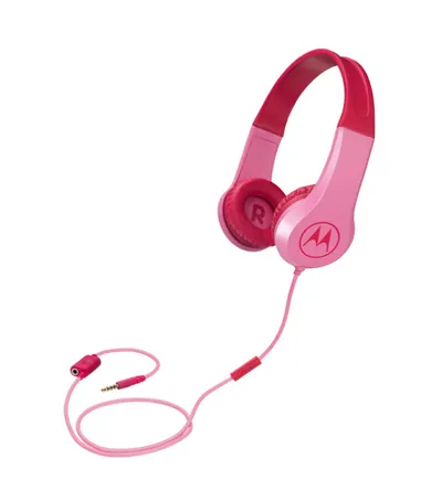 Motorola Squads 200 Kinder-Kopfhörer, Rosa