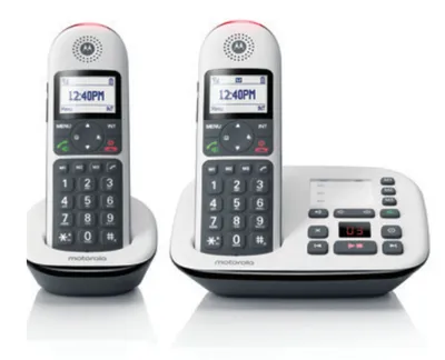 CD5012 Voice Twin, Weiß Schnurloses Telefon