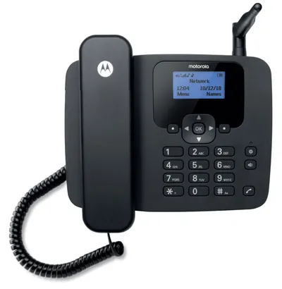 FW410L, 4G/LTE, Schwarz Schnurgebundenes Telefon
