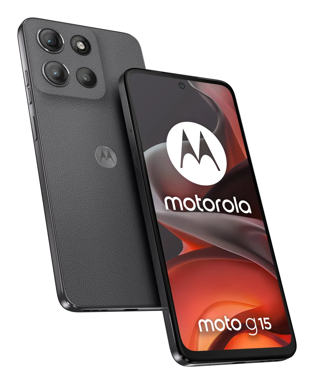 moto G15 4GB + 128GB Gravity Grey Smartphone