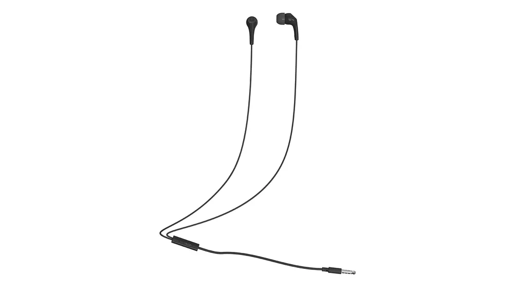 Motorola Sound In-Ear Earbuds - 2-S - Schwarz - Geräuschisolierung - Bequeme und leichte Passform - Ohrhörer mit Kabel - Inline-Mikrofon - Freisprechfunktion