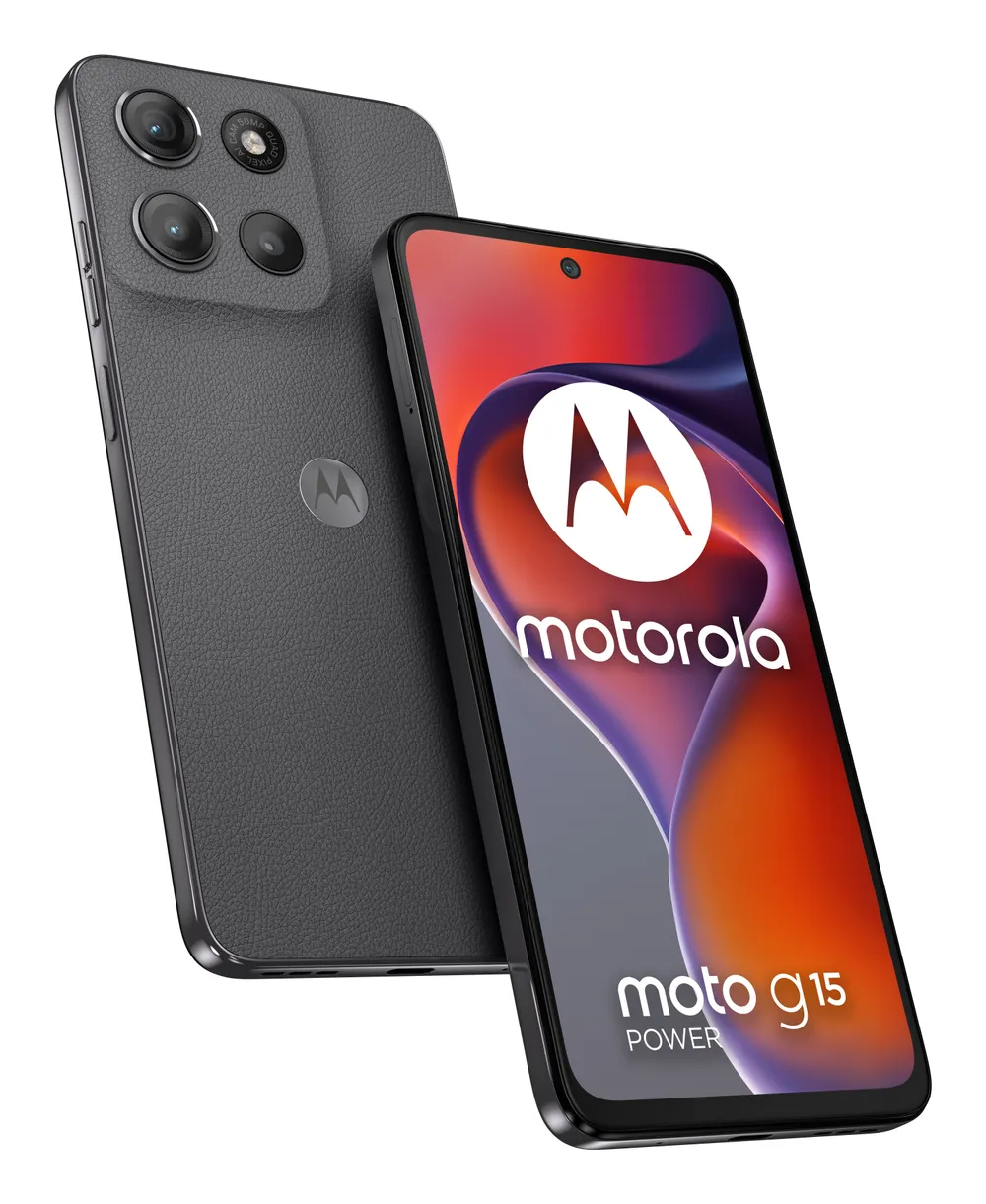 Motorola XT2521-5 Moto G15 Power 256 GB / 8 GB - Smartphone - gravity grey Smartphone (6,72 Zoll, 256 GB Speicherplatz)