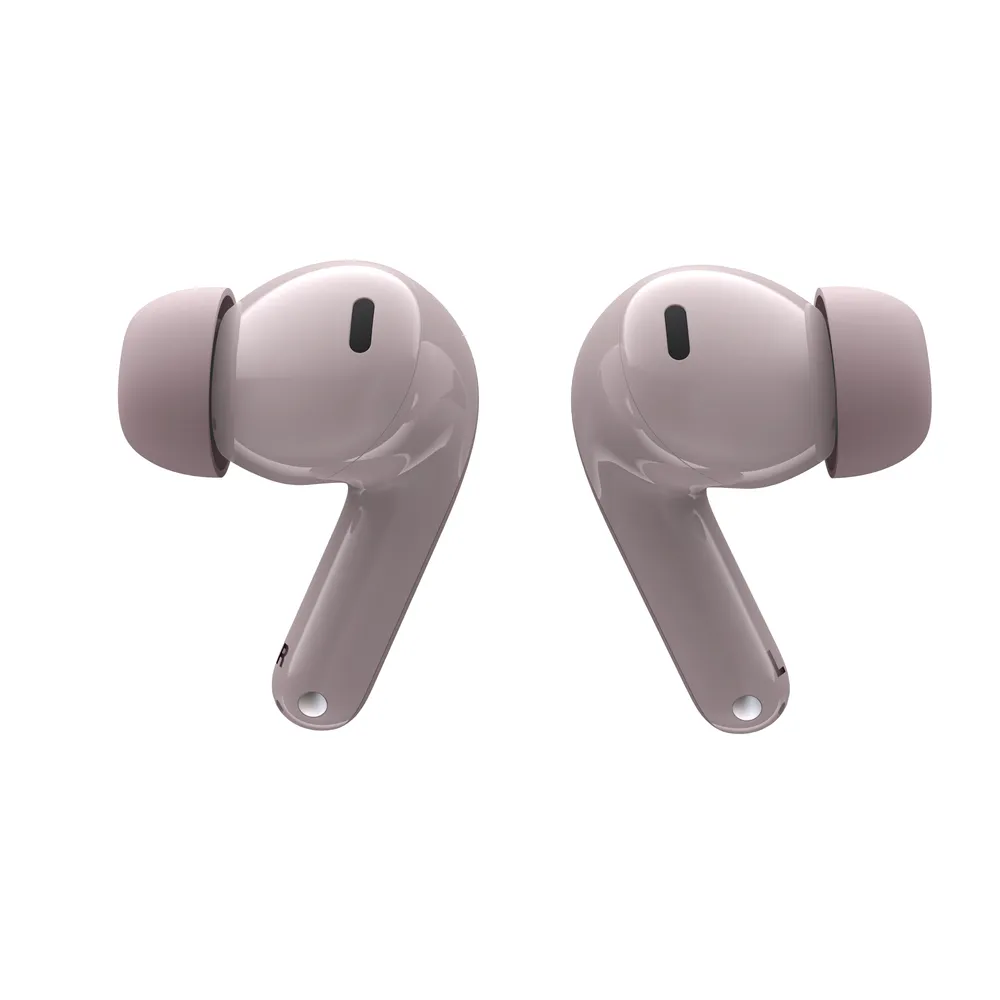 Motorola Moto Buds 2 kabellose Bluetooth 6.0 Kopfhörer mit Geräuschunterdrückung violett