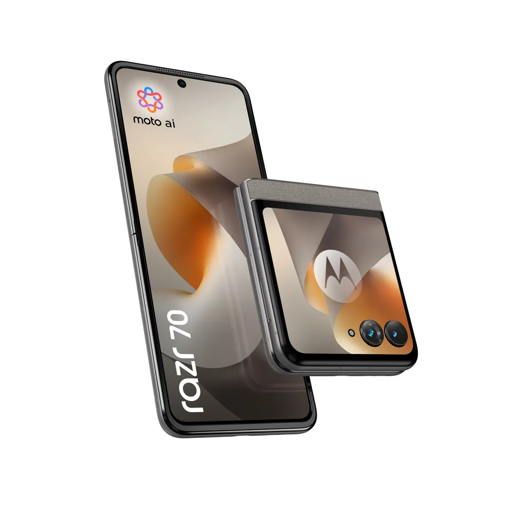 razr 70 8GB + 256GB PANTONE® Hematite Smartphone