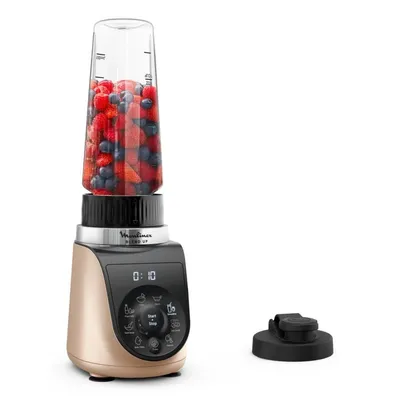 Mixer Moulinex Blend Up LM190AF0 0,85 L 1000 W 8 Geschwindigkeiten Schwarz Gold Powelix LCD