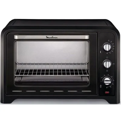 Minibackofen Moulinex Optimo OX444810 19L 1380W Umluft Timer Schwarz