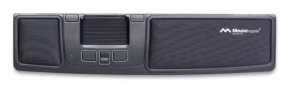 Maus Mousetrapper Advance 2.0 Kabelgebunden 2000DPI Schwarz Grau Ergonomisch 6 Tasten
