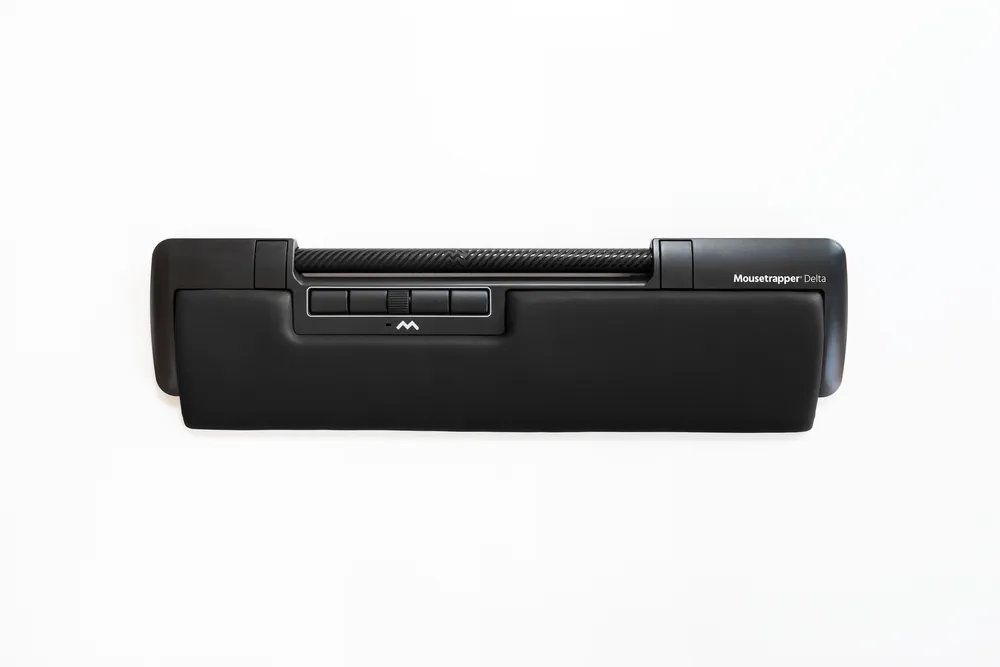 Ratón Mousetrapper Delta Extended Kabelgebunden 4000 DPI Schwarz Ergonomisch 7 Tasten