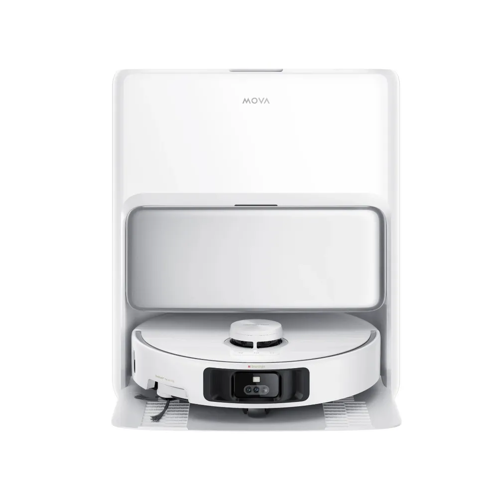 MOVA P50 Ultra Pro - Saugroboter mit flexiblem Wischmopp inkl. Ecken- und Kantenreinigung - Weiß