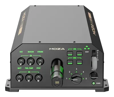 Flight Base Moza Racing AY210 Yoke Base Metall 9 Nm 1000 Hz Schwarz
