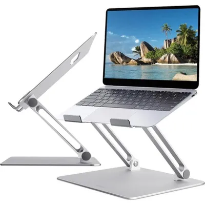Ergonomischer Laptop-Ständer Mozos LS2 Aluminium bis 17 Zoll