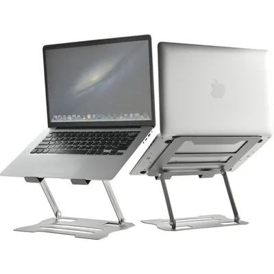 Tragbarer ergonomischer Laptopständer Mozos N2 Stahl 17"